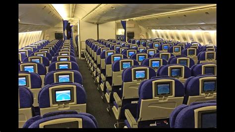 Inside our Boeing 777.